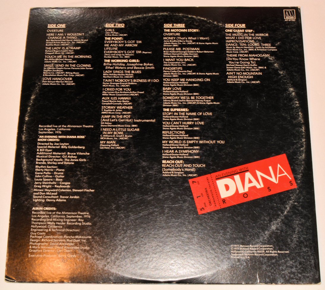 Ross, Diana - An Evening With