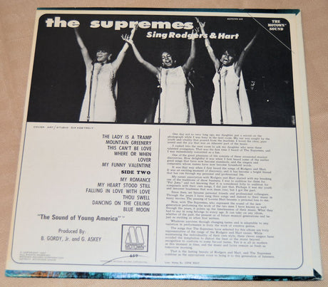 Supremes, The - Sing Rodgers & Hart