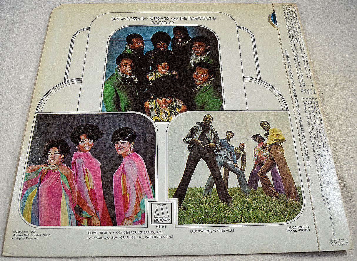 Ross, Diana & Supremes - Temptations Together