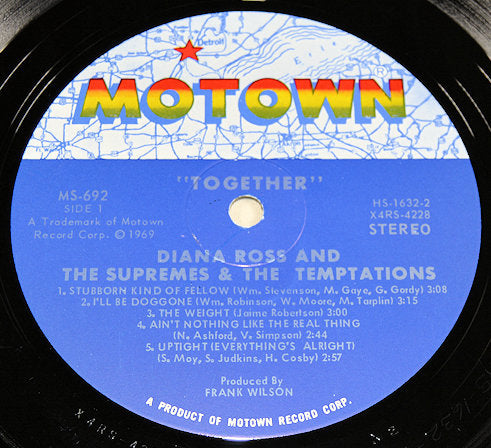 Ross, Diana & Supremes - Temptations Together
