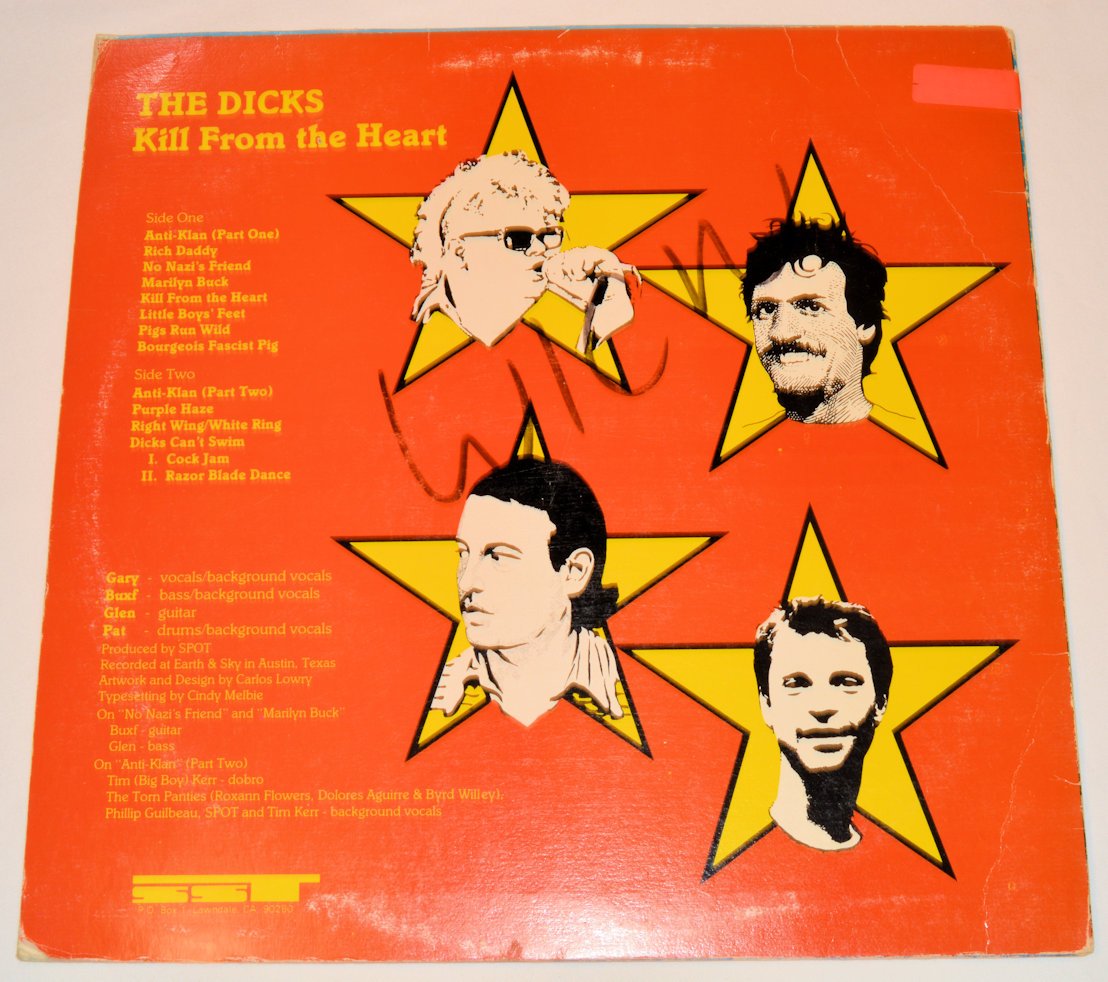 Dicks - Kill From The Heart