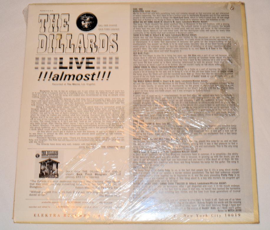 Dillards, The - Live... Almost