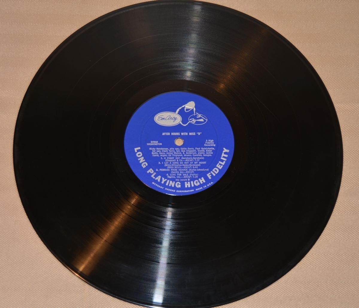 Washington, Dinah - After Hours With Miss D