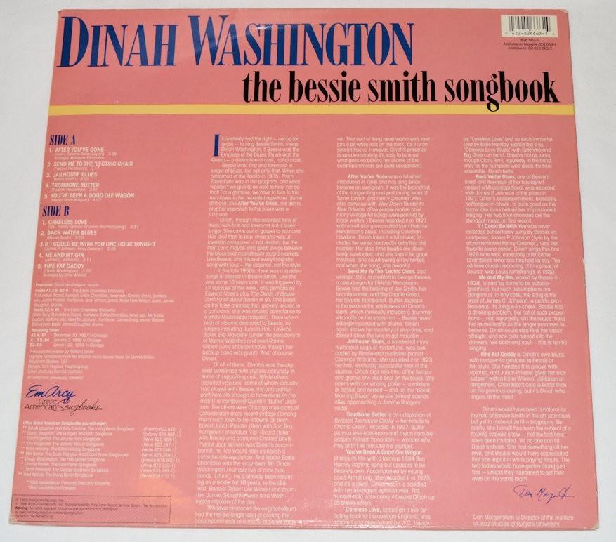 Washington, Dinah - Bessie Smith Songbook