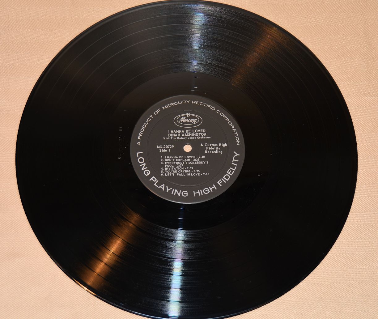 Washington, Dinah - I Wanna Be Loved