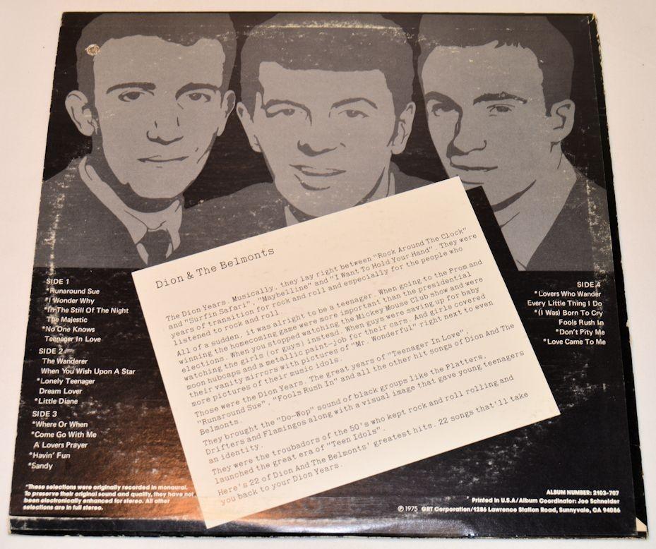 Dion & Belmonts - Dion Years