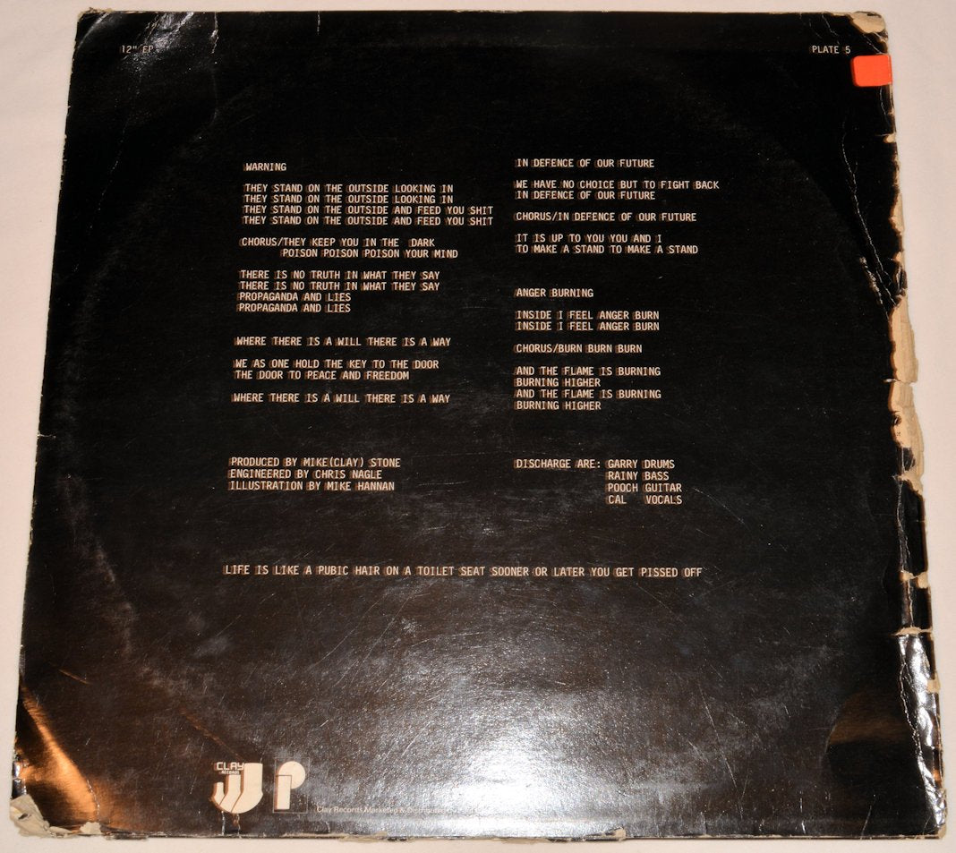 Discharge - Warning: Her Majesty's Government Can Seriously Damage Your Health