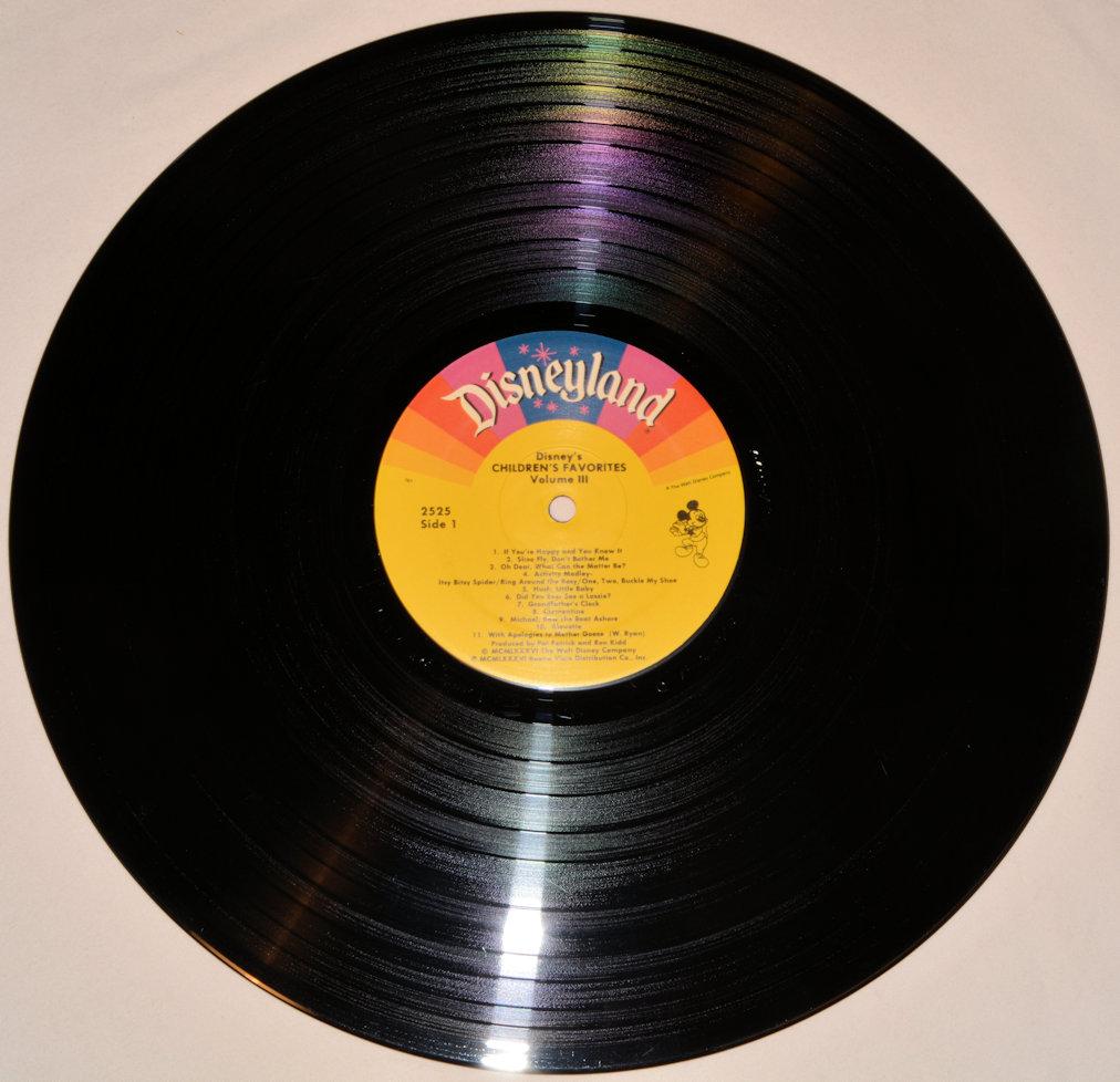 Disney - Childrens Favorites Vol III, Vinyl Record Album LP