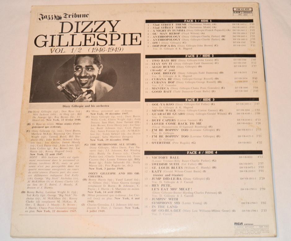 Gillespie, Dizzy - Vol 1/2 (1946-1949)
