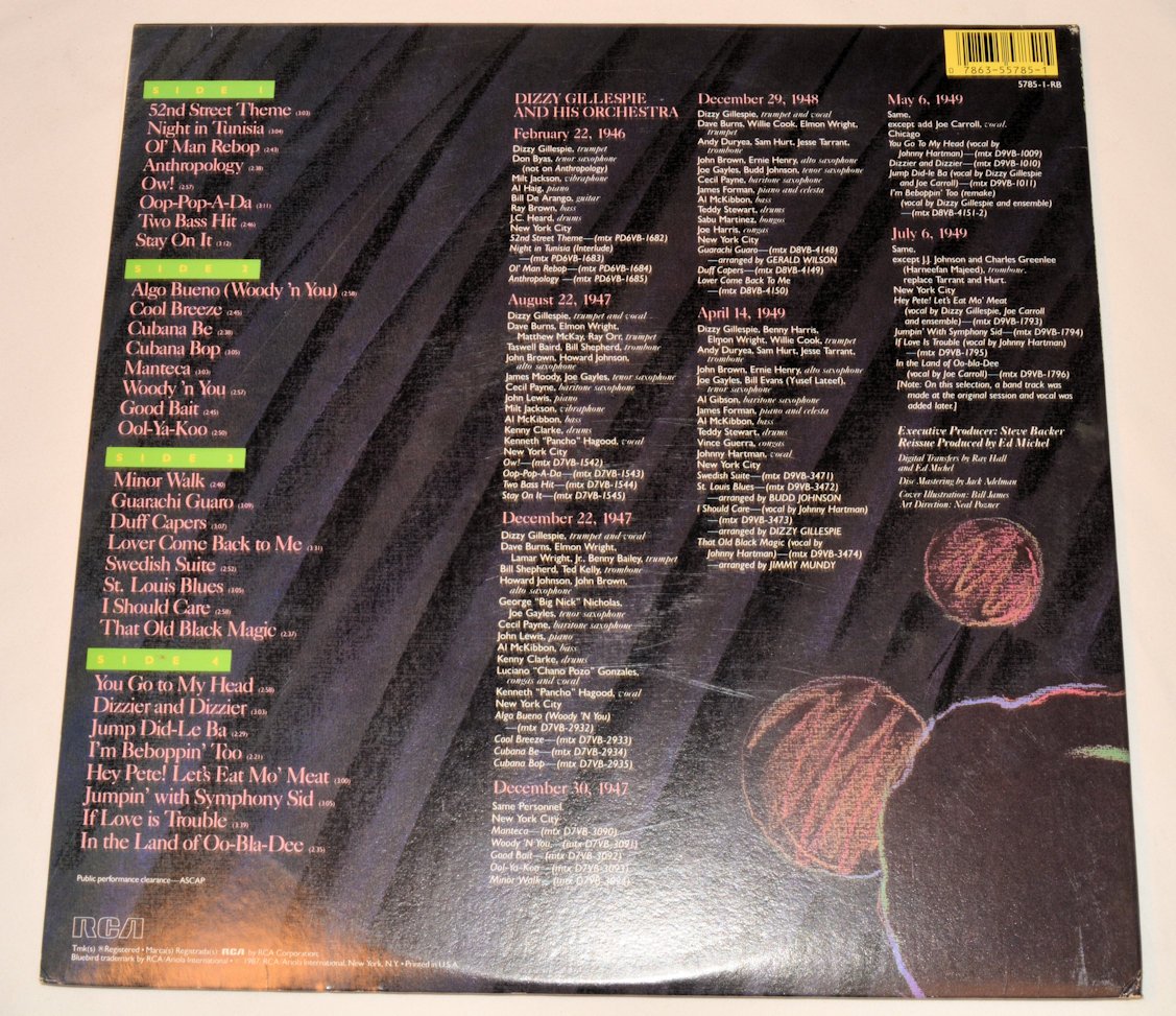 Gillespie, Dizzy - Dizziest