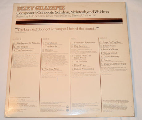 Gillespie, Dizzy - Composer's Concepts