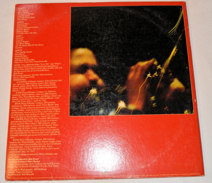 Gillespie, Dizzy - Gee Gee Days