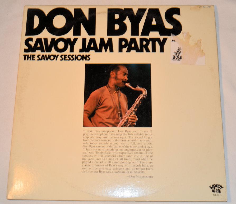 Byas, Don - Savoy Jam Party