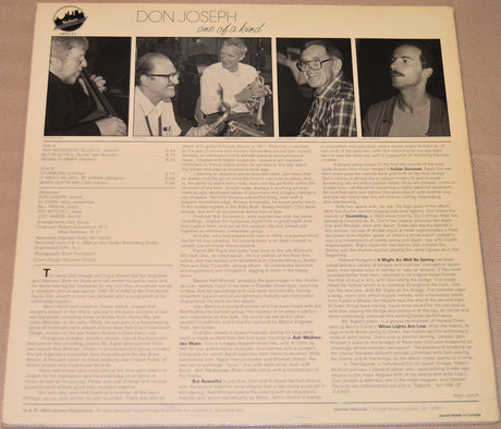 Joseph, Don - One Of A Kind