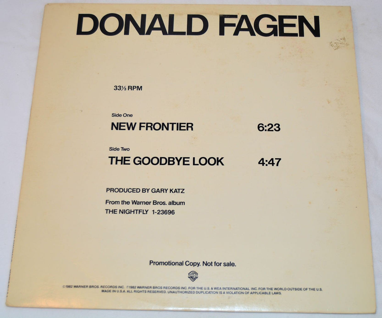 Fagen, Donald - New Frontier