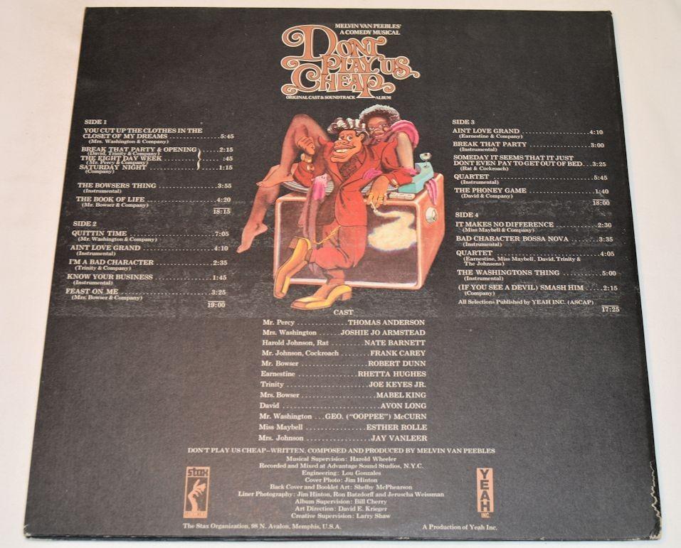 Soundtrack - Don't Play Us Cheap