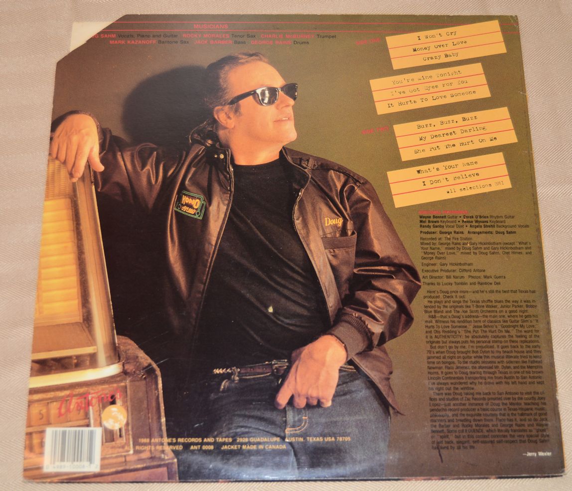 Sahm, Doug - Juke Box Music