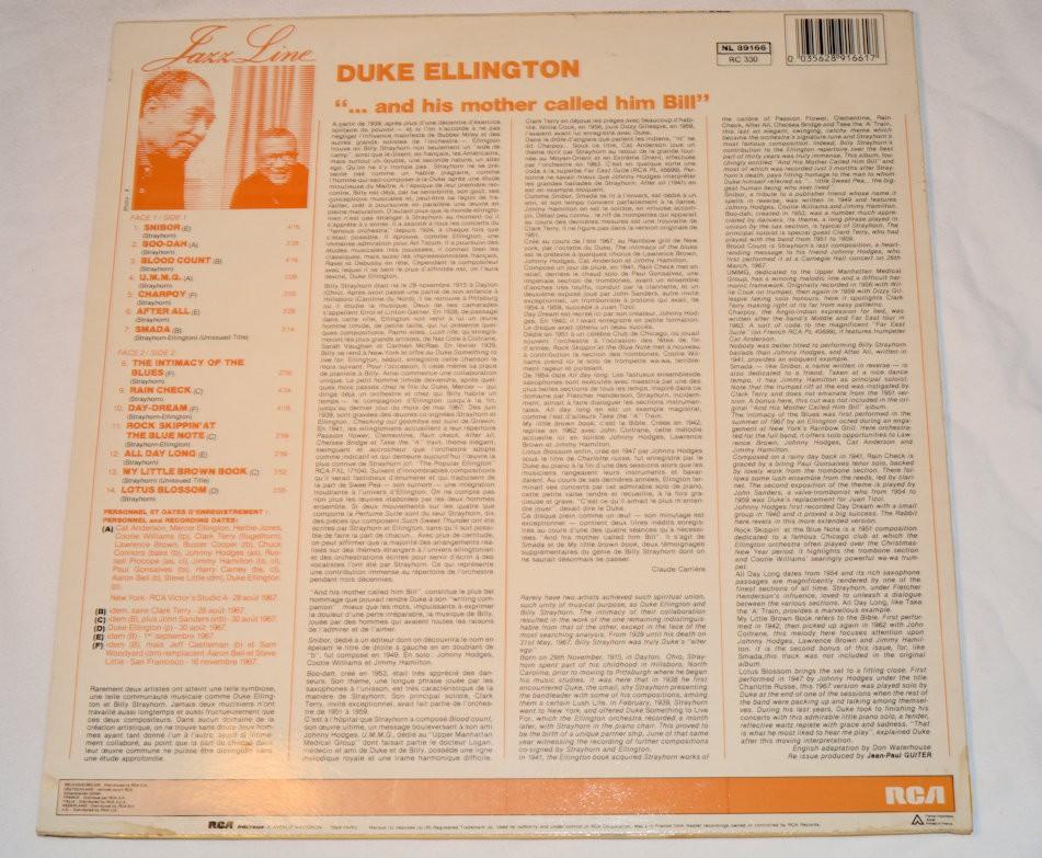 Ellington, Duke - And His Mother Called Him Bill