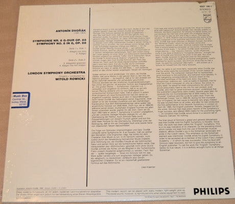 Dvorak - No. 8 - London Symphony - Witold Rowicki