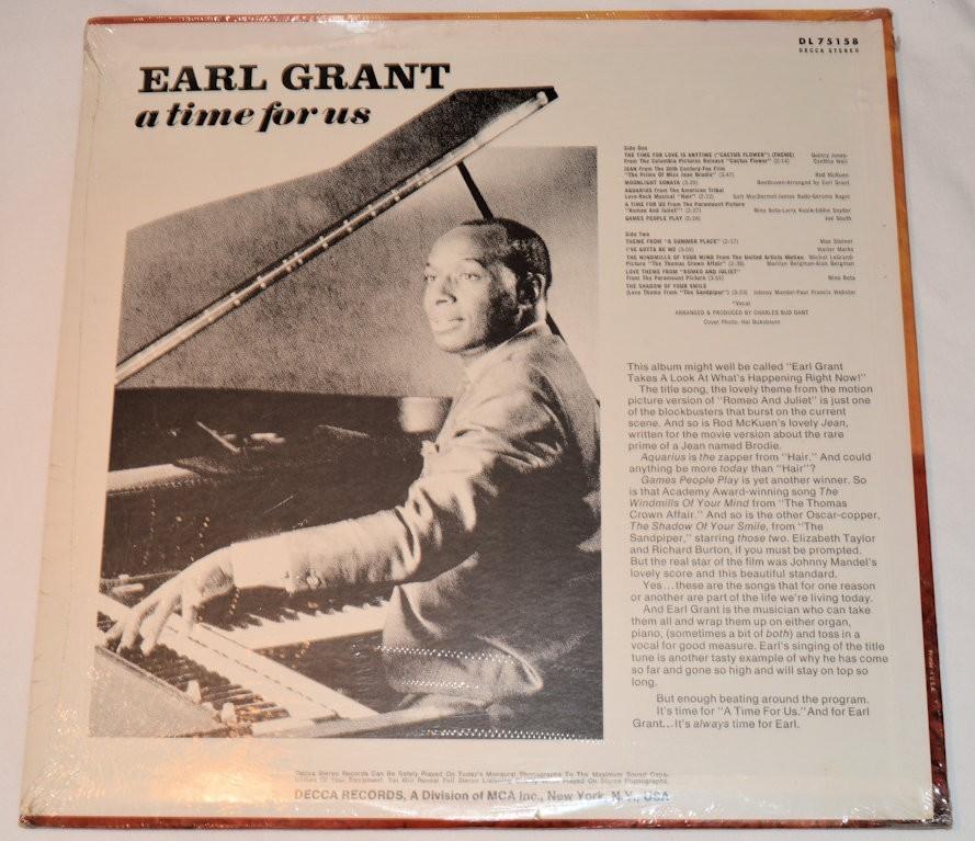 Grant, Earl - A Time For Us