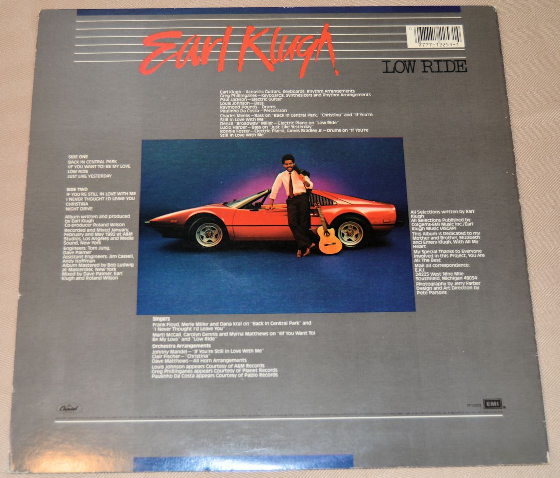 Klugh, Earl - Low Ride