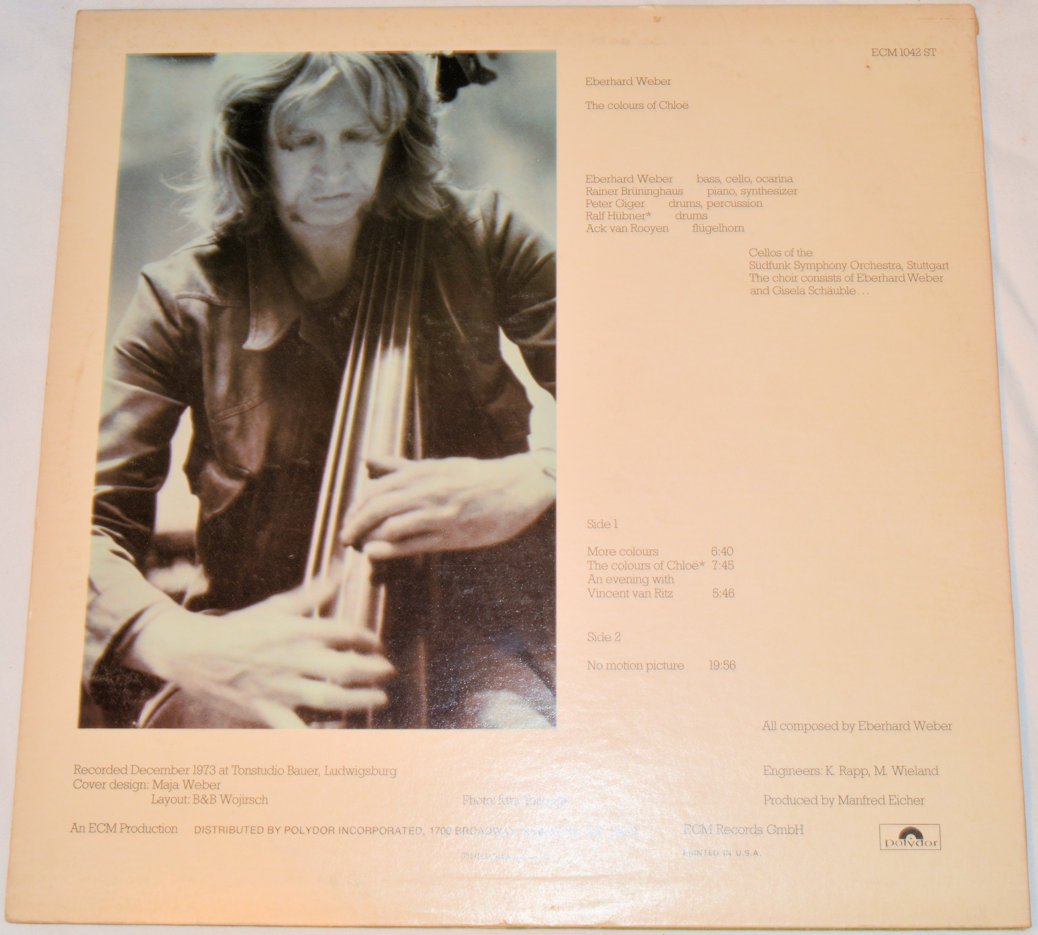 Weber, Eberhard - The Colours Of Chloë