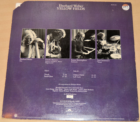 Weber, Eberhard - Yellow Fields