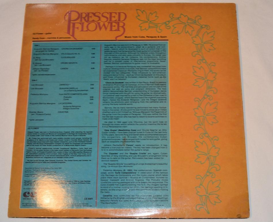 Flower, Ed - Pressed Flower