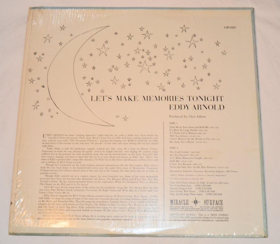 Arnold, Eddy - Let's Make Memories Tonight