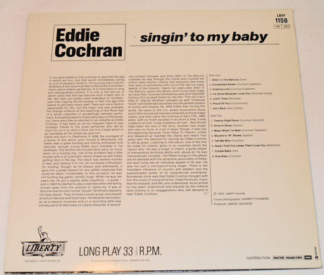Cochran, Eddie - Singin To My Baby