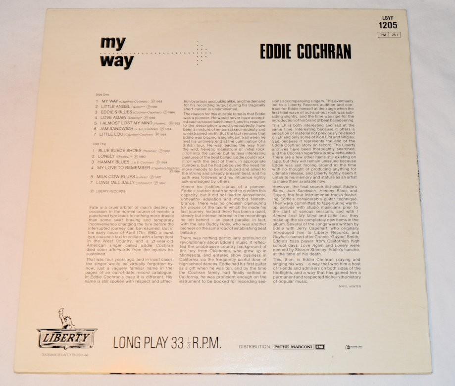 Cochran, Eddie - My Way