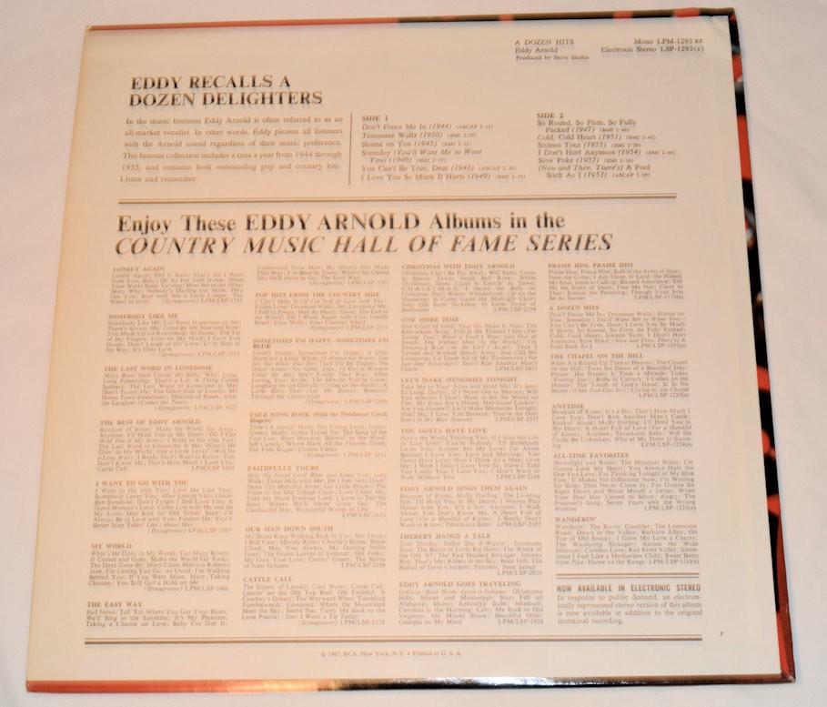 Arnold, Eddie - A Dozen Hits