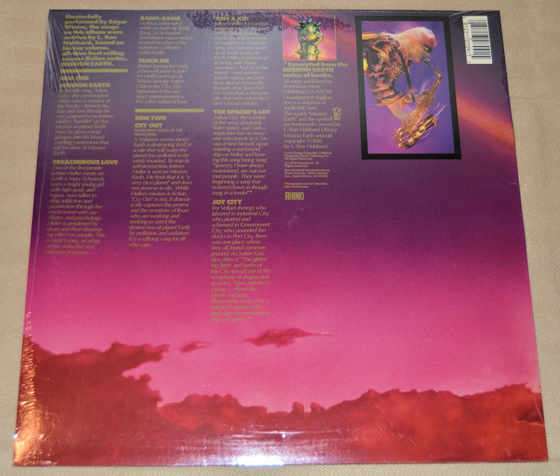 Winter, Edgar - Mission Earth