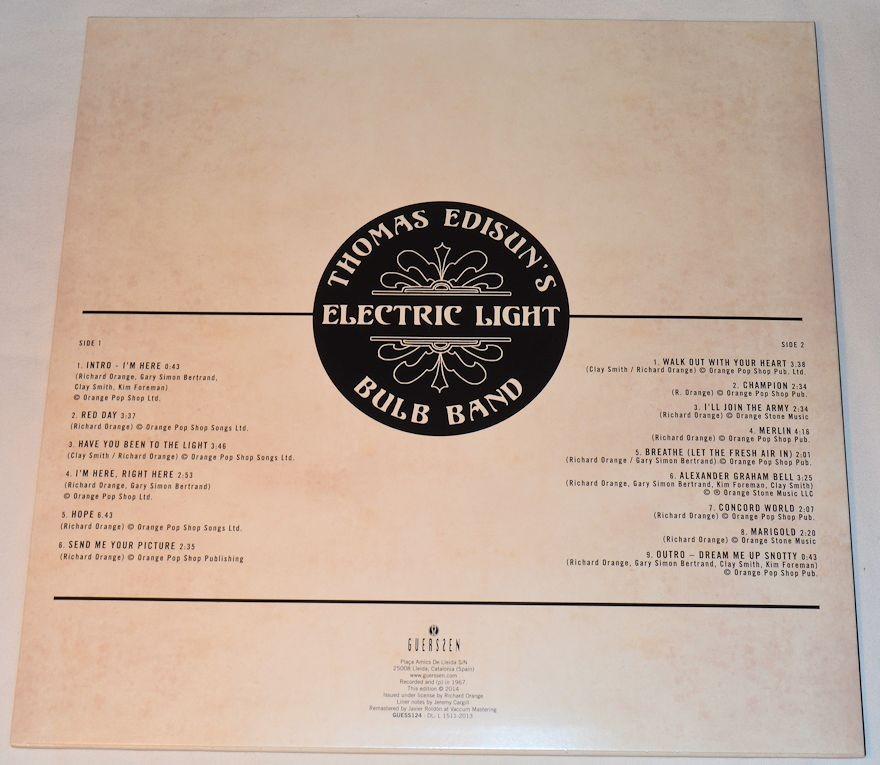 Thomas Edisuns Electric Light Bulb Band