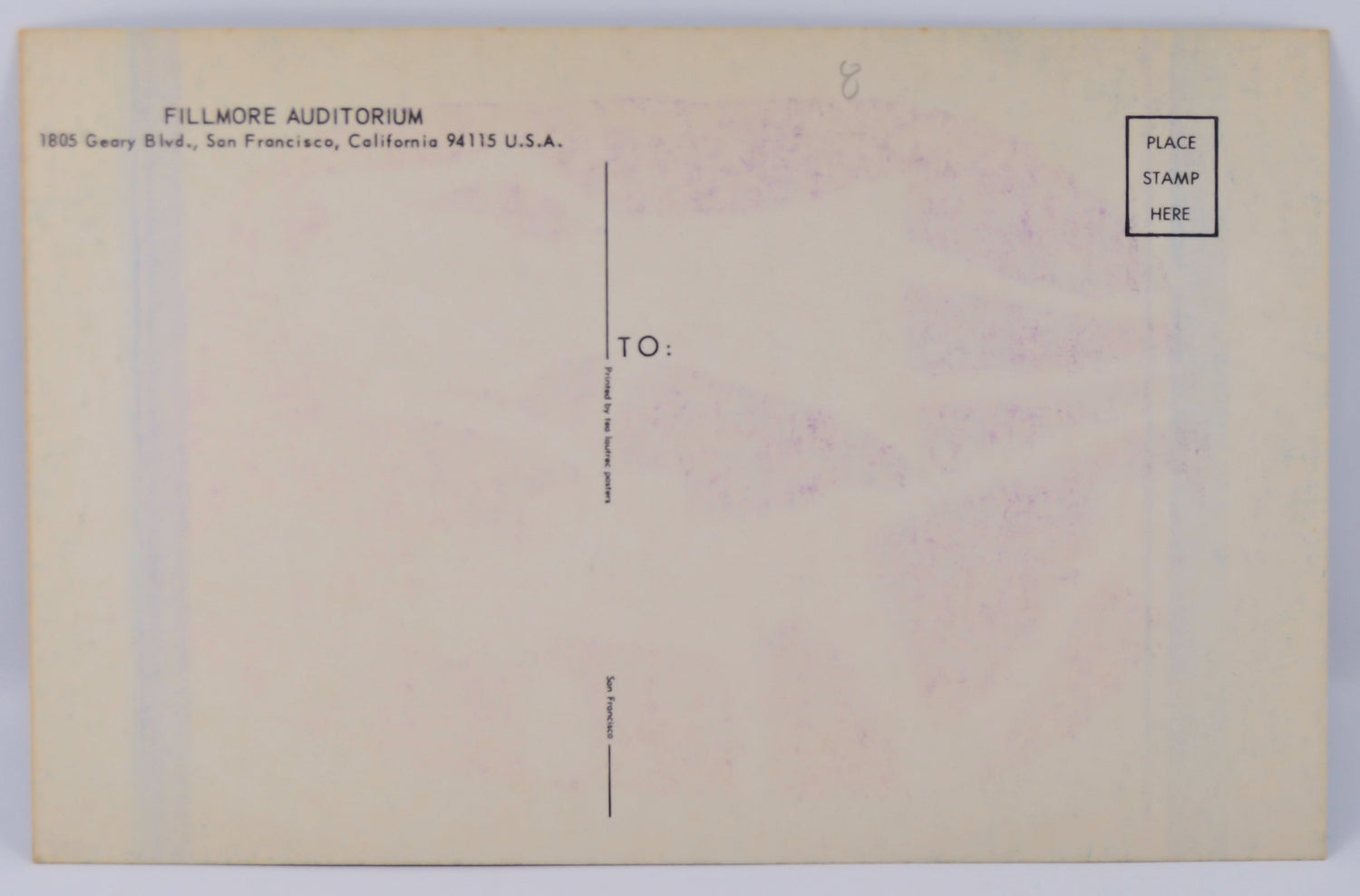 Electric Flag, Albert King - Fillmore Postcard