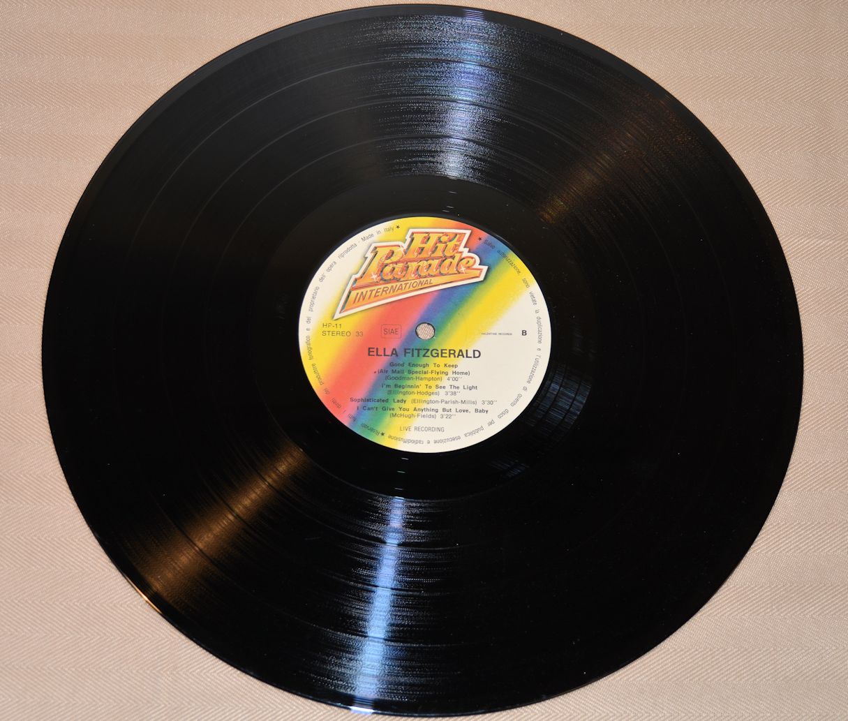 Fitzgerald, Ella - Hit Parade International