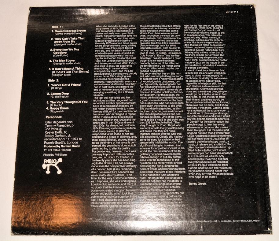 Fitzgerald, Ella - In London