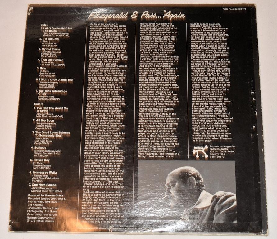 Fitzgerald, Ella - & Pass Again