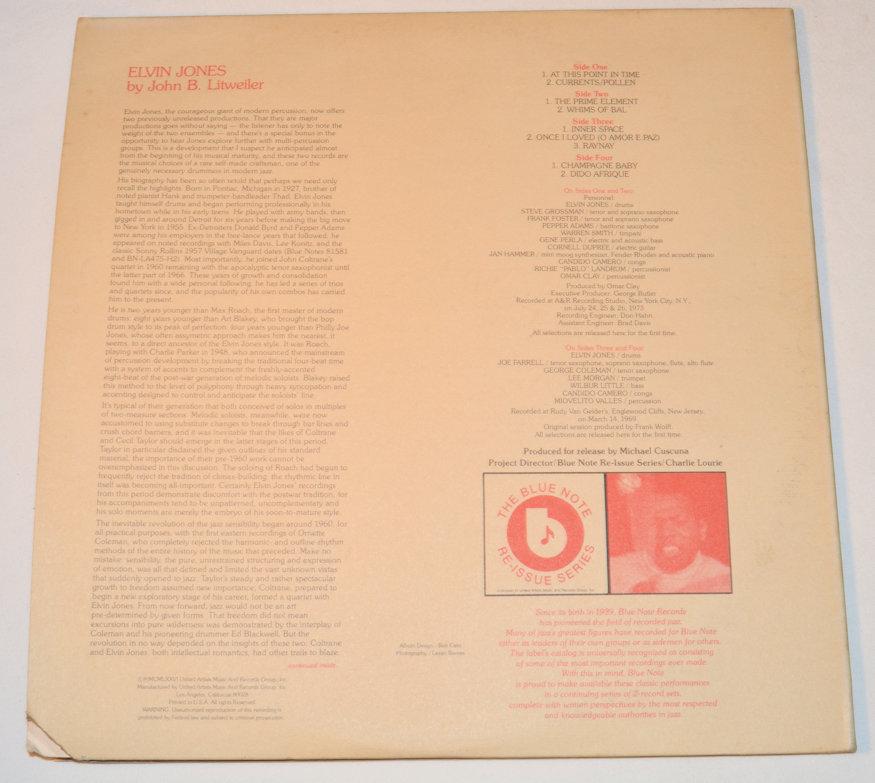 Jones, Elvin - Prime Element