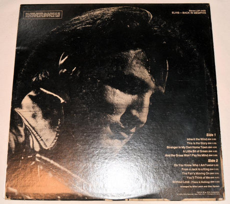 Presley, Elvis - Back In Memphis