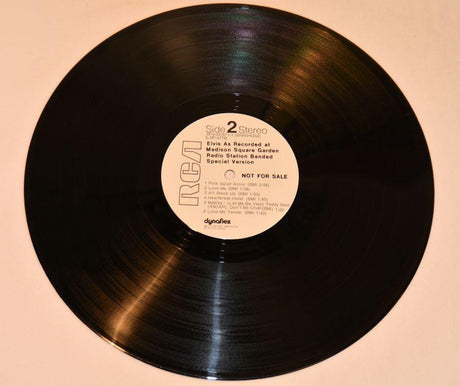 Presley, Elvis - Radio MSG Promo