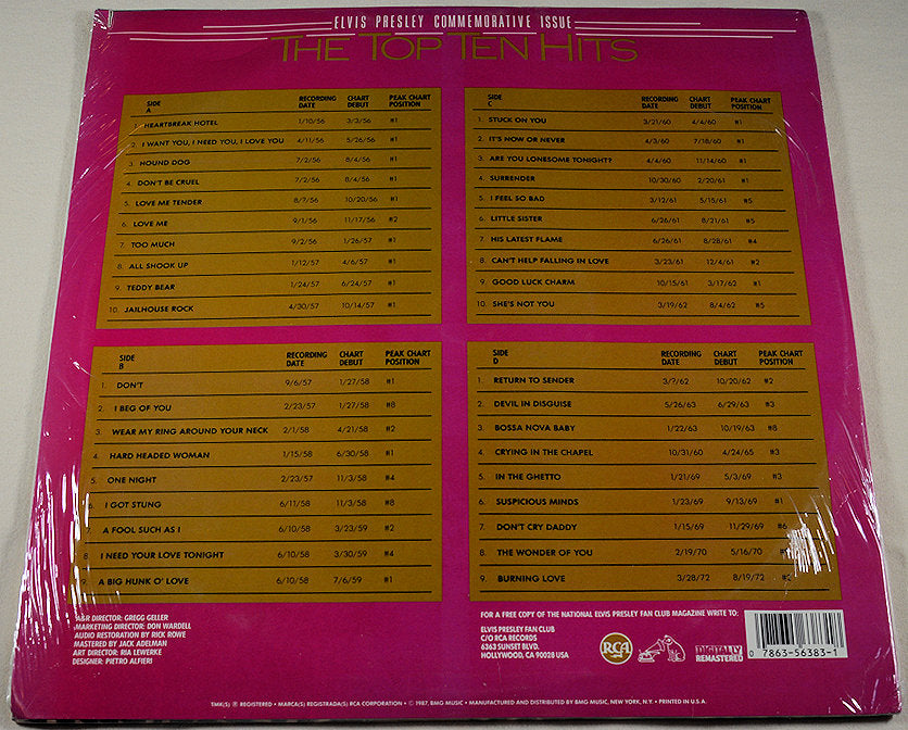 Presley, Elvis - The Top Ten Hits