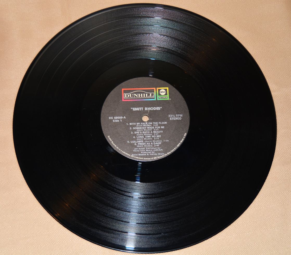 Emitt Rhodes - Self Titled, Vinyl Record Album LP, Dunhill DS