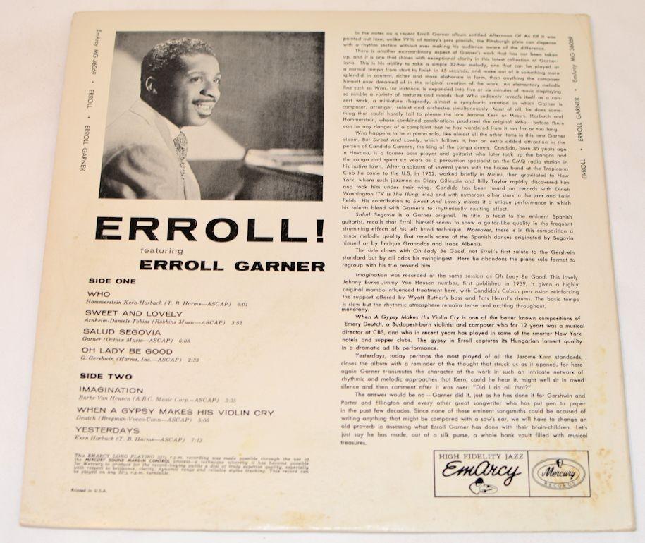 Garner, Erroll - Erroll