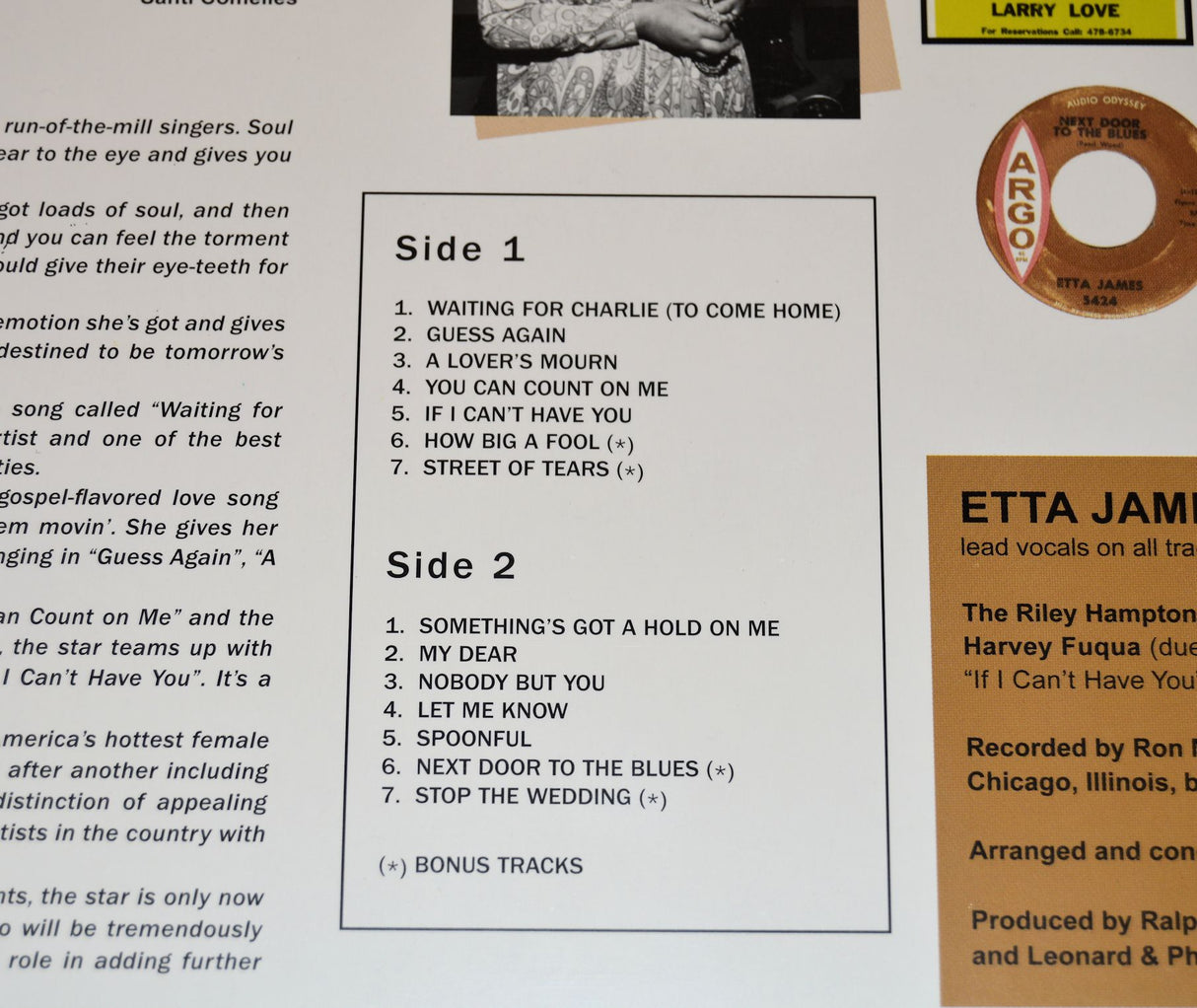 James, Etta - Third Album