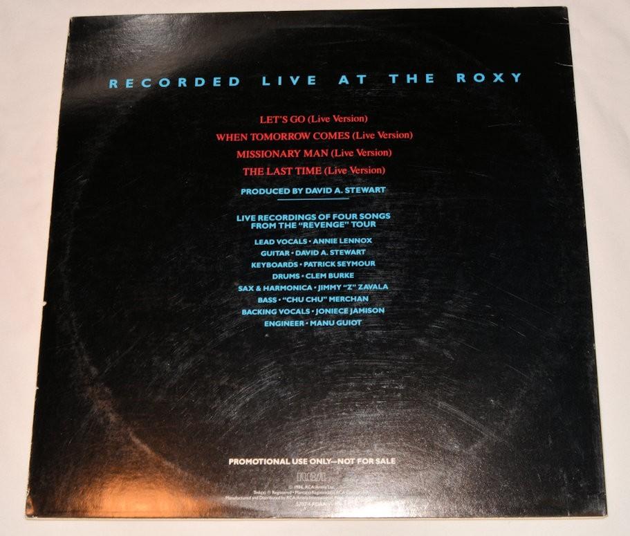 Eurythmics - Rough & Tough Live