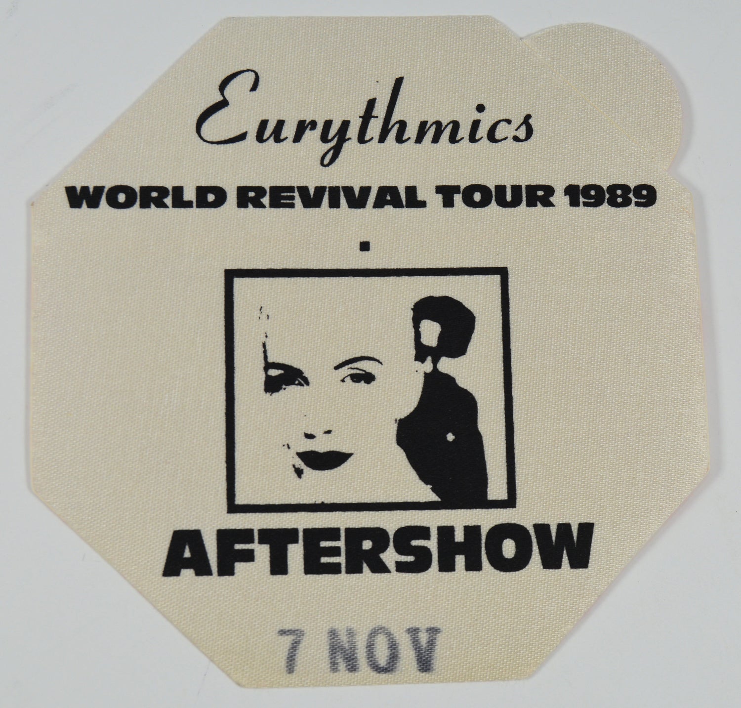 Eurythmics - 1989 Backstage Pass