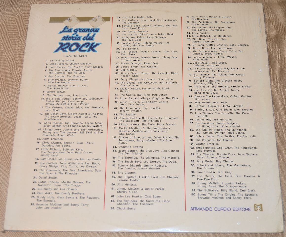 Various - La Grande Storia Del Rock