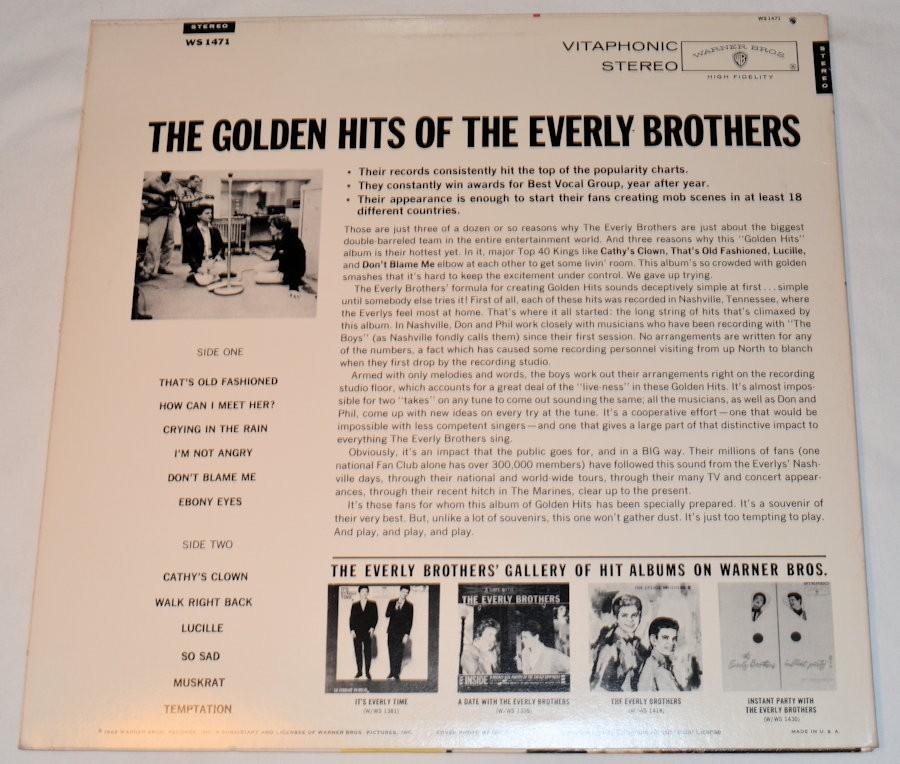 Everly Brothers - Golden Hits