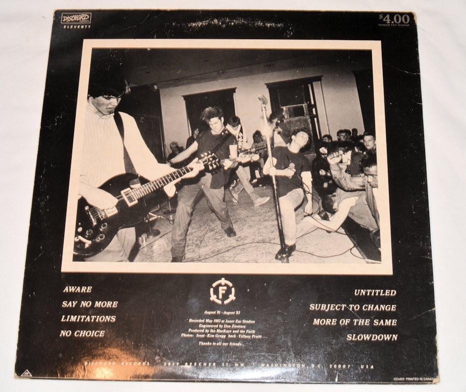 Faith - Subject To Change